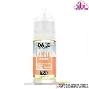 7 Daze Reds Salt Apple Peach Iced 30/50mg - 30ml E-Juice