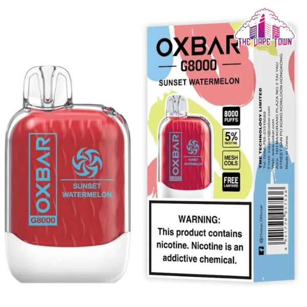 OXVA OXBAR G8000 Disposables Pod 8000 Puffs - Image 8