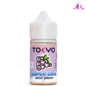 Tokyo Super Cool Rose Grape iced Nic Salt - 30ml