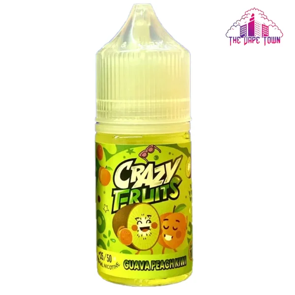 Tokyo Crazy Fruits Guava Peach Kiwi ice Nice Salt - 30ml - Image 2