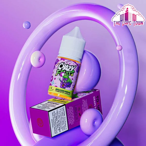 Tokyo Crazy Fruit Grape Wine ice Nic Salt - 30ml - Image 2