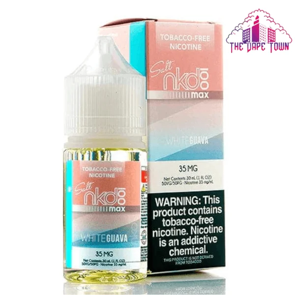 WHITE GUAVA ICE SALT BY NAKED MAX – 30ML - Image 2