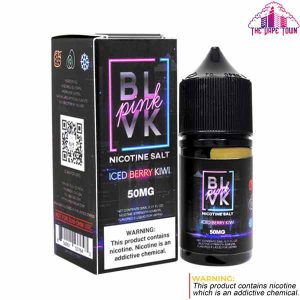 BLVK Pink Series Iced Berry Kiwi Nic Salt - 30ml