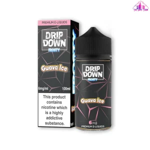 Drip Down Frosty Guava Ice Freebase E-liquid 100ml