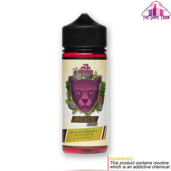 DrVapes Pink Colada Panther Series Free Base vape - 120ml