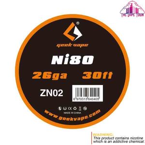Geekvape Atomizer DIY Friendly Tape Wire (Ni80) 30ft
