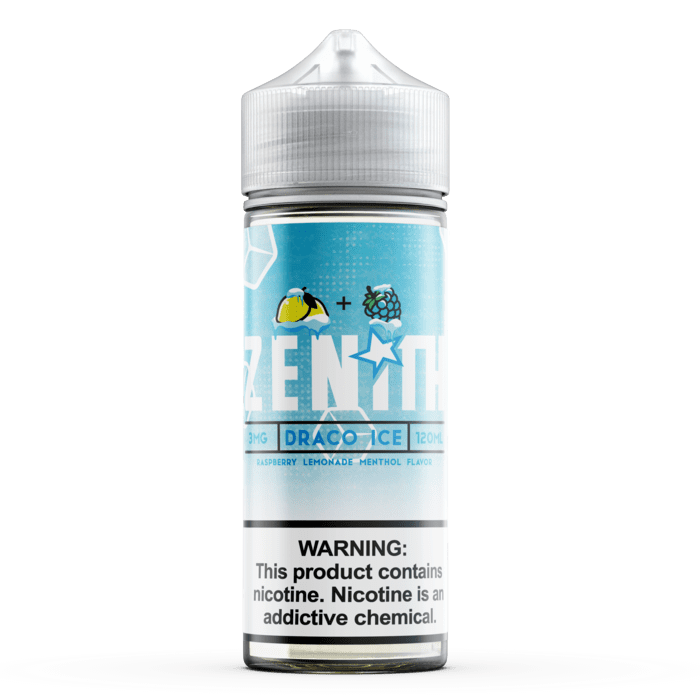 Zenith Draco Iced Blue Raspberries & Lemonade - 120ml
