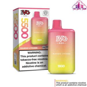 IVG Rechargeable Disposable Box 5500 Puff - 50mg
