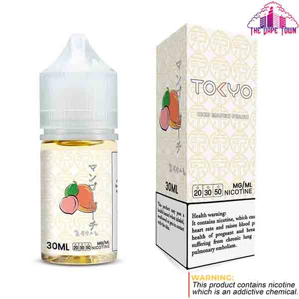 Tokyo Classic Mango Peach ice Salt Nic - 30ml