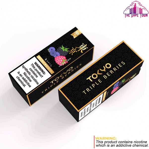 Tokyo Golden Series Triple Berries ice Salt Nic - 30ml